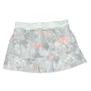 Sofibellla Glacier Print UV Protection UPF 50 Pull On Tennis/Golf Skirt Sz L